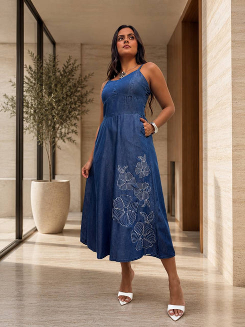 Vestido Bordado